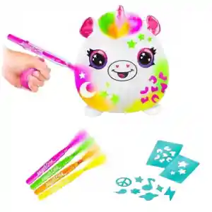 Airbrush Peluş Neon Boyama Seti