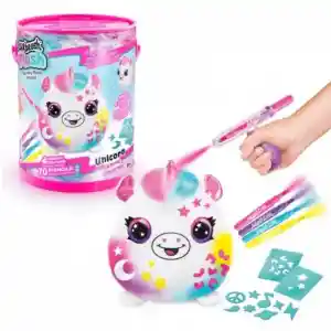 Peluş Squish Boya Kutusu Hobi Seti