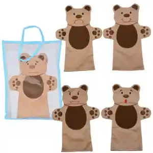 AND-5005 Yüz İfadeleri Kukla Seti 6Lı