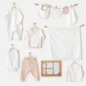 NessiWorld AC25731 Organic Line 10Lu Hastane Çıkışı Ekru