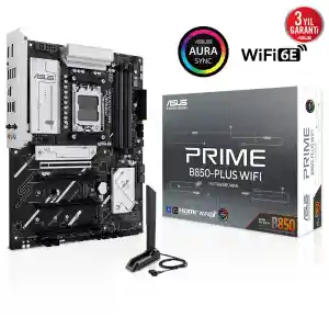 ASUS PRIME B850-PLUS WIFI 4xDDR5 DP/HDMI 3xM.2 AM5 ANAKART