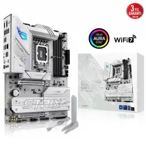 ASUS ROG STRIX B860-A GAMING WIFI 4x DDR5 DP/HDMI 4x M.2 1x 2.5GLAN/WIFI7/BT USB3.2 1851P ANAKART