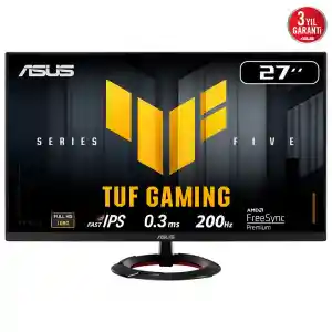 ASUS TUF GAMING VG279Q5R 27 0.3MS 200Hz HDMI/DP VESA IPS LED GAMING MONITOR