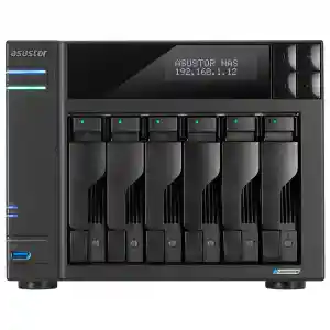 ASUSTOR AS6706T 8GB 6 BAY 1xGLAN DEPOLAMA ÜNİTESİ