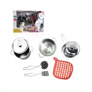 ATF-1818-A 8 PARÇA ÇELİK TENCERE TAVA SET