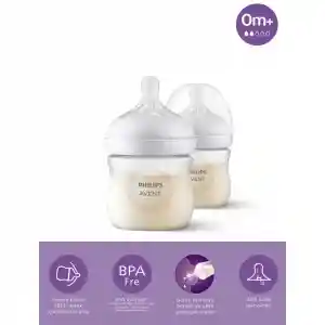 Doğal Tepkili Natural Response PP 2li Biberon Seti 125ml 0+ Ay