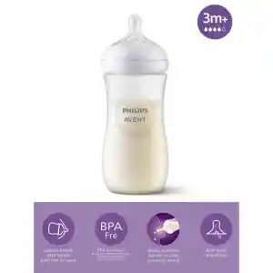 Doğal Tepkili Natural Response PP Biberon 330 ml 3+ Ay