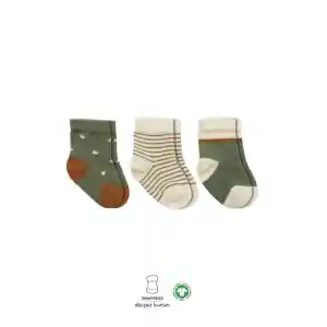 3Lü Penye Kız Soket Çorap 10112 Nil