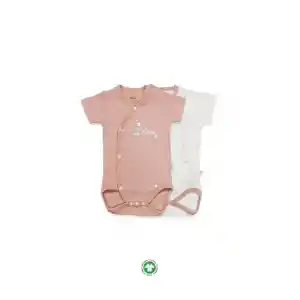 NessiWorld Bloom Rose 2li Yarım Kol Badi 17119 Ekru Gül Kurusu