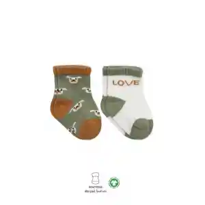 NessiWorld Love Dog Penye Soket Çorap 2Li BS10118 Nil