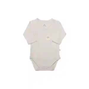 NessiWorld Organic Modal Flying Balloons Kruvaze Uzun Kol Body BS17121 Bej