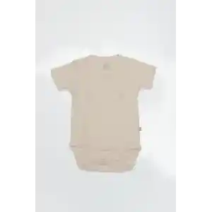 NessiWorld Organik Natural Basic Style Kruvaze Yarım Kol Body BS17101 Bej