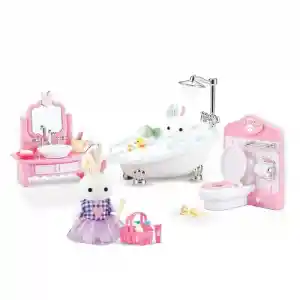 BY DREAMY MİNİ TAVŞAN BÜYÜK BANYO OYUN SETİ-MGA