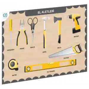 CAAHS-3210 CA GAMES AHŞAP EL ALETLERİ BUL-TAK