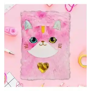 CC-9 SENSE PELUŞ KİLİTLİ HATIRA DEFTERİ -BRŞ