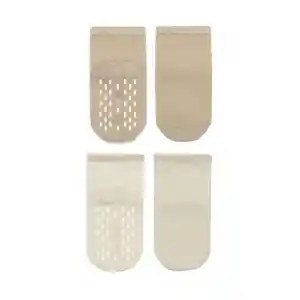 Çemberli Basic Penye Kaymaz Soket Çorap 2li 10146 Bej