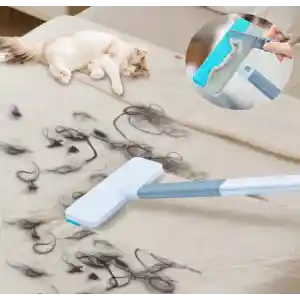 Çift Yönlü Evcil Hayvan Tüy Toplayıcı ve Yüzey Temizleme Fırçası