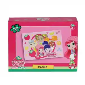 CK7909 Çilek Kız 100 Parça Puzzle - Utku Oyuncak