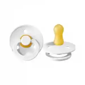 Colour Kauçuk Emzik 0-6 Ay White