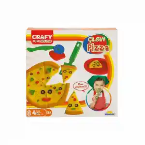 Crafy Çılgın Pizza Oyun Hamuru Seti 200 g 10 Parça