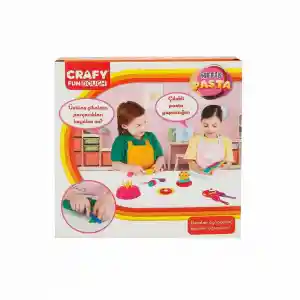 Crafy Nefis Pasta Oyun Hamur Seti 200 g 17 Parça
