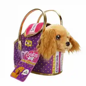 Taşıma Çantalı Peluş Köpek