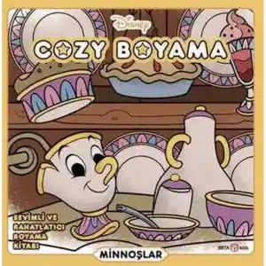 Cozy Sevimli ve Rahatlatıcı Boyama Kitabı Minnoşlar