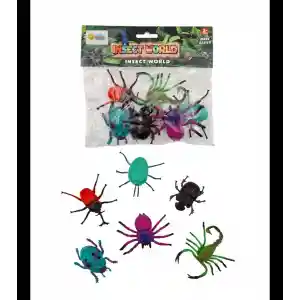 DMN1122B-1 PVC DE 5Lİ BÖCEKLER -DMN