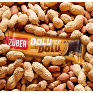 Dolu Dolu Fıstık Ezme Meyve Bar 30 Gr