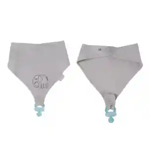 Emzik Askılı Müslin Önlük 837 Gri