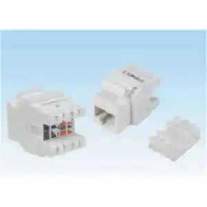 ERAT EAC-C6UTP-JCK 180 DERECE ( ZIRHSIZ) CAT6 KEYSTONE JACK