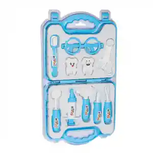 ERN-2040 Çantalı Mavi Dişçi Seti -Heroes Toys