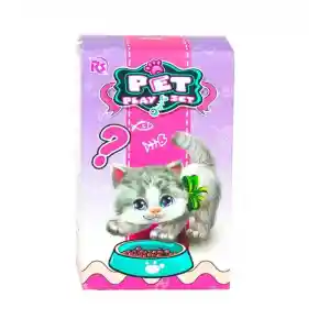 EVCİL HAYVAN YAVRU KEDİ KLUBELİ OYUN SETİ-MGA