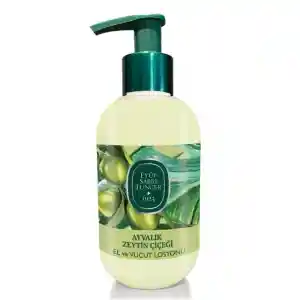 Doğal Zeytinyağlı El ve Vücut Losyonu 280ml Ayvalık Zeytin Çiçeği