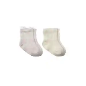 Fiyonklu Penye Soket Çorap 2li 10149 Taş