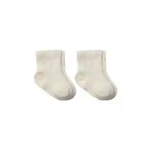 Fiyonklu Penye Soket Çorap 2li 10150 Naturel