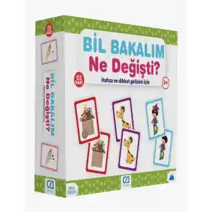 Games Bil Bakalım Ne Değişti? Hafıza ve Dikkat Gelişim K  55 Kart 5109