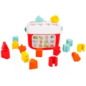 Harfler ve Şekiller Kovası 16 Parça