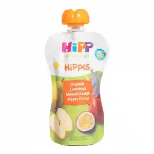 NessiWorld Organik Çarkıfelek Meyveli Karışık Meyve Püresi 100 Gr