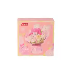 HK121 JAKİ ÇİÇEK BUKETİ 187 PARÇA BLOCK OYUNCAK