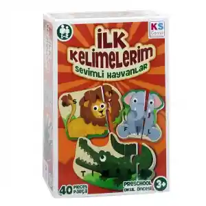 İlk Kelimelerim Sevimli Hayvanlar