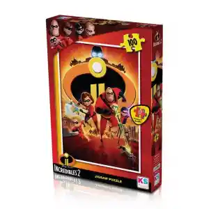INC714 NessiWorld Incredibles / 100 Parça Puzzle