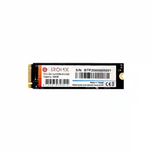 IROMX 256GB 3000/1000MB/s M2 PCIE GEN3 NVME SSD IR256GNVP3