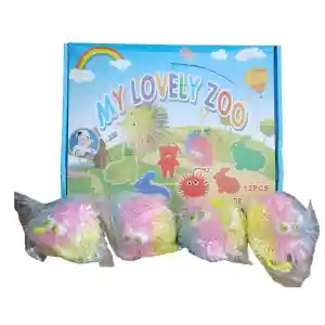 Işıklı Dikenli Elastik Top