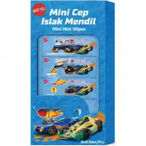 Islak Mini Cep Mendili 8li