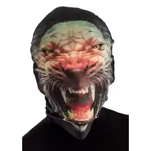 Kafaya Tam Geçmeli Aslan Maskesi - Streç Aslan Maskesi Model 3