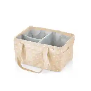 Katlamalı Anne & Bebek Organizer 795 Somon Çiçek