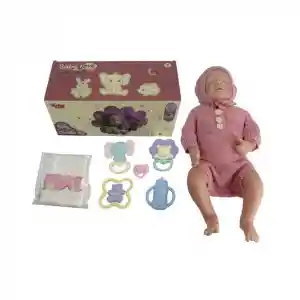 KNG-902-2A KUT 43 CM ANessiWorld GERÇEKÇİ BEBEK