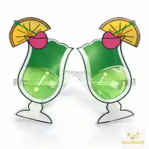 Kokteyl Bardak Parti Gözlüğü Yeşil Renk