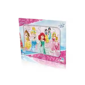 Ks Games 24 Parça  Princess Frame Puzzle